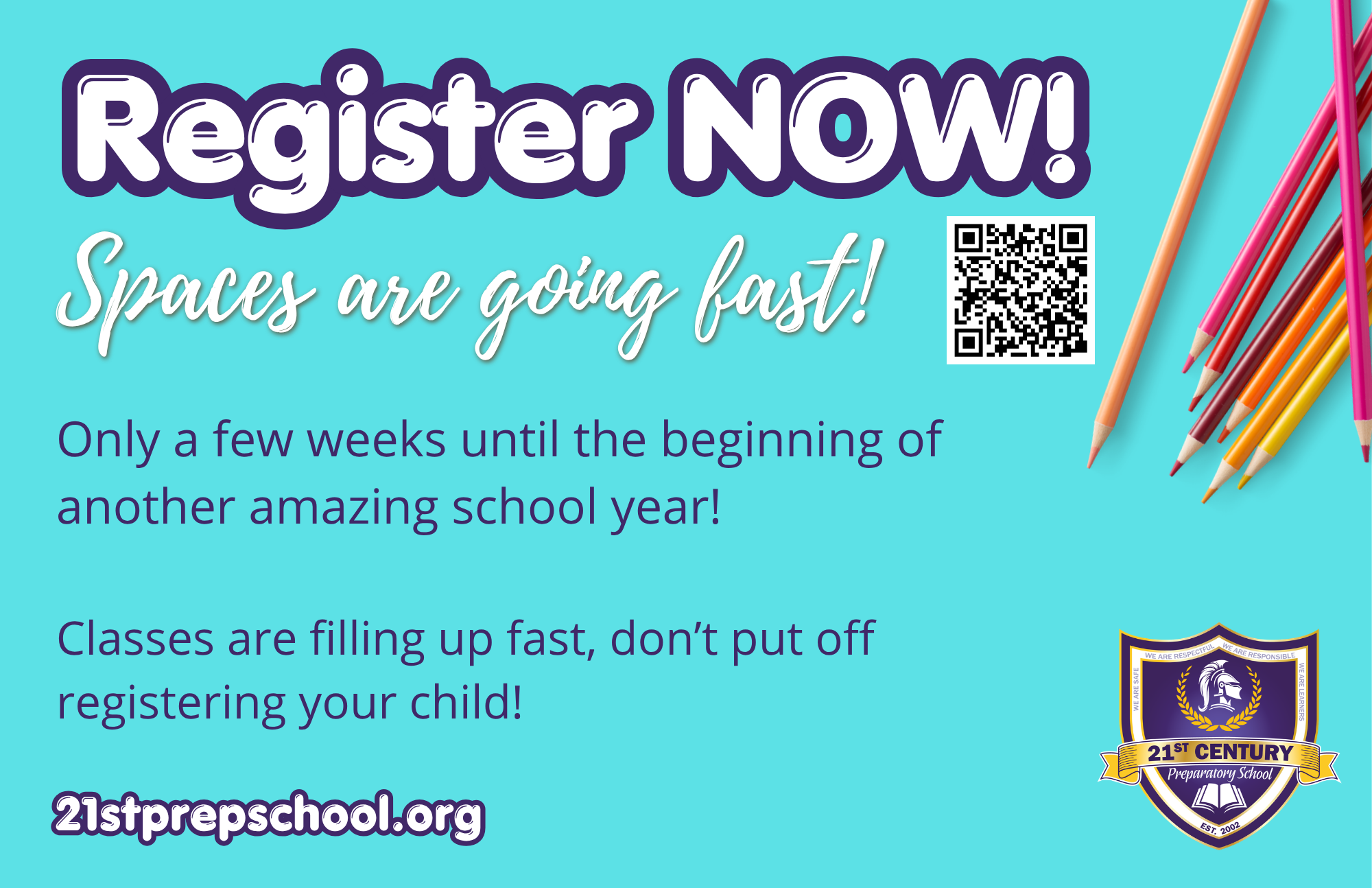 Register NOW!